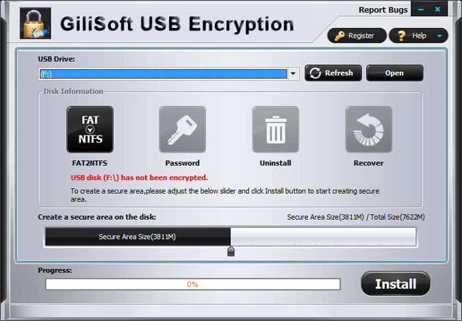 usb encryption software